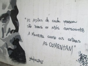 foto: graffiti espinho